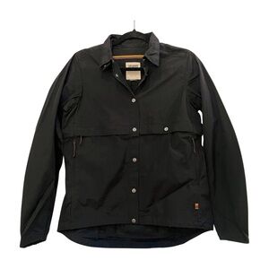 NWT Fjallraven x Specialized Black Button Up Wind Jacket Size S